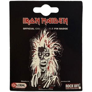 Iron Maiden - Eddie Pin Badge i gruppen MERCHANDISE / Pin-Button Badge / Hårdrock hos Bengans Skivbutik AB (5638418)