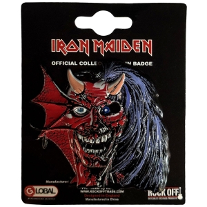 Iron Maiden - Purgatory Eddie Pin Badge i gruppen MERCHANDISE / Pin-Button Badge / Hårdrock hos Bengans Skivbutik AB (5638419)