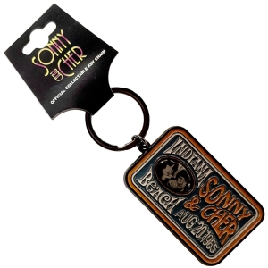 Sonny & Cher - Indiana Beach Keychain i gruppen MERCHANDISE / Nyckelring / Pop-Rock hos Bengans Skivbutik AB (5638475)