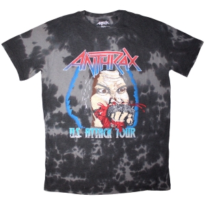 Anthrax - Fistful Of Metal Uni Bl Dip-Dye T-Shirt i gruppen MERCHANDISE / T-shirt / Hårdrock hos Bengans Skivbutik AB (5638729r)
