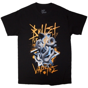 Bullet For My Valentine - Wrapped Cobra Uni Bl T-Shirt i gruppen MERCHANDISE / T-shirt / Hårdrock hos Bengans Skivbutik AB (5638738r)