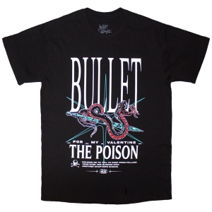 Bullet For My Valentine - The Poison Snake Uni Bl T-Shirt i gruppen MERCHANDISE / T-shirt / Hårdrock hos Bengans Skivbutik AB (5638741r)