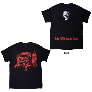 Death - Life Will Never Last Uni Bl T-Shirt i gruppen MERCHANDISE / T-shirt / Hårdrock hos Bengans Skivbutik AB (5638749r)