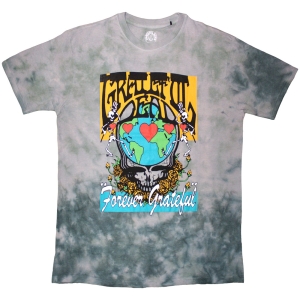 Grateful Dead - Forever Grateful Uni Green Dip-Dye T-Shirt i gruppen MERCHANDISE / T-shirt / Pop-Rock hos Bengans Skivbutik AB (5638755r)