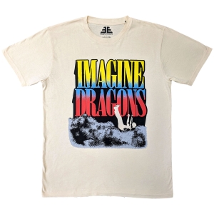 Imagine Dragons - Falling Clouds Uni Natrl T-Shirt i gruppen MERCHANDISE / T-shirt / Pop-Rock hos Bengans Skivbutik AB (5638756r)