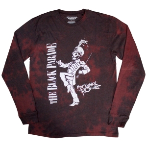 My Chemical Romance - Marching Uni Red Dip-Dye Longsleeve i gruppen MERCHANDISE / T-shirt / Pop-Rock hos Bengans Skivbutik AB (5638764r)