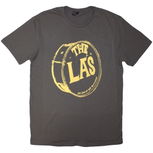 The La's - Yellow Drum Head Logo Uni Char T-Shirt i gruppen MERCHANDISE / T-shirt / Pop-Rock hos Bengans Skivbutik AB (5638808r)
