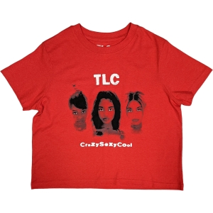 Tlc - Crazysexycool Lady Red Crop Top i gruppen MERCHANDISE / T-shirt / RnB-Soul hos Bengans Skivbutik AB (5638812r)