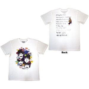 Beatles - Yellow Submarine Heads Collage/Atn Uni Wht T-Shirt i gruppen MERCHANDISE / T-shirt / Pop-Rock hos Bengans Skivbutik AB (5638814r)