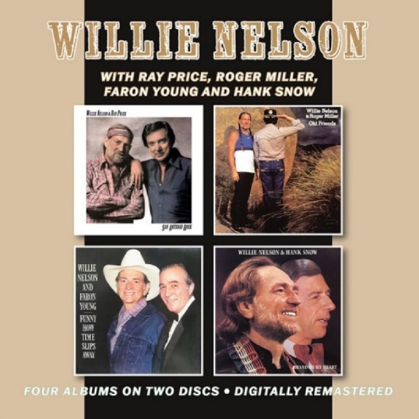 Willie Nelson - Four Albums i gruppen CD / Country hos Bengans Skivbutik AB (5639240)