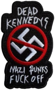 Dead Kennedys - Patch Nazi Punks Fuck Off (8,9 X 5, i gruppen MERCHANDISE / Tygmärke / Pop-Rock hos Bengans Skivbutik AB (5639244)