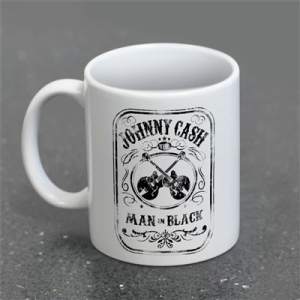 Johnny Cash - Guitars White Pod Mug i gruppen MERCHANDISE / Mugg / Country hos Bengans Skivbutik AB (5639325)