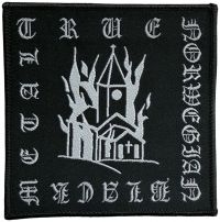 Black Metal - Patch True Norwegian Black Metal (9 i gruppen MERCHANDISE / Tygmärke / Hårdrock hos Bengans Skivbutik AB (5639482)