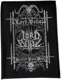 Lord Belial - Patch Swedish Black Metal (13,5 X 1 i gruppen MERCHANDISE / Tygmärke / Hårdrock hos Bengans Skivbutik AB (5639485)