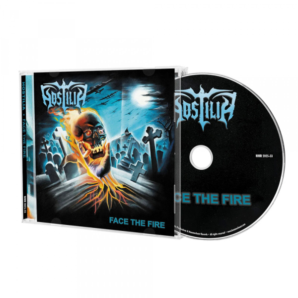 Hostilia - Face The Fire (CD) i gruppen VI TIPSAR / Fredagsreleaser / 2025-10-24 hos Bengans Skivbutik AB (5639778)