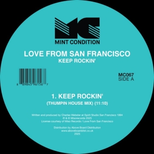 Love From San Francisco - Keep Rockin' i gruppen VINYL / Kommande / Dance-Techno hos Bengans Skivbutik AB (5640244)
