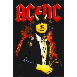 Ac/Dc - Horns Blacklight 91,5 X 61 Cm i gruppen ÖVRIGT / BW-Poster hos Bengans Skivbutik AB (5640248)