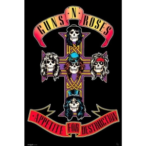 Guns & Roses  - Appetite For Destruction 91,5 X 61 Cm i gruppen MERCHANDISE / Poster / Hårdrock hos Bengans Skivbutik AB (5640252)