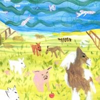 Lots Of Hands - Into A Pretty Room i gruppen CD / Pop-Rock hos Bengans Skivbutik AB (5641195)