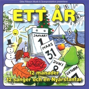 Pålsson Gitte - Ett År - Notbok i gruppen ÖVRIGT / Pocketböcker hos Bengans Skivbutik AB (5641482)