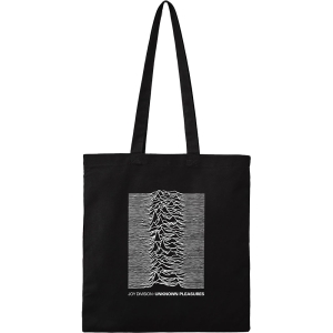 Joy Division - Unknown Pleasures Tote Bag i gruppen MERCHANDISE / Merch / Pop-Rock hos Bengans Skivbutik AB (5641725)