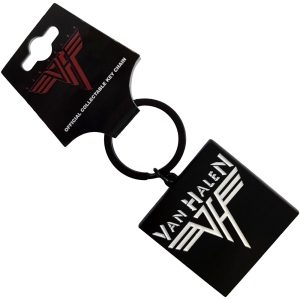 Van Halen - Retro Logo Keychain i gruppen MERCHANDISE / Nyckelring / Hårdrock hos Bengans Skivbutik AB (5641735)