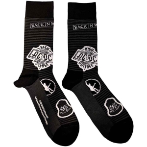 Ac/Dc - Icons Uni Bl Socks (Eu 36-40) i gruppen MERCHANDISE /  /  hos Bengans Skivbutik AB (5641740)