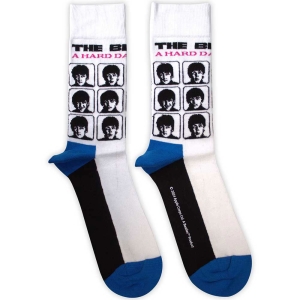 Beatles  - A Hard Day's Night Album Uni Wht Socks (Eu 36-40) i gruppen MERCHANDISE /  /  hos Bengans Skivbutik AB (5641748)