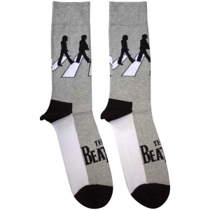 Beatles  - Abbey Road Silhouettes Uni Grey Socks (Eu 36-40) i gruppen MERCHANDISE /  /  hos Bengans Skivbutik AB (5641752)