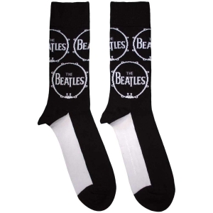 Beatles  - Drum Logo Repeat Uni Bl Socks (Eu 36-40) i gruppen MERCHANDISE /  /  hos Bengans Skivbutik AB (5641754)
