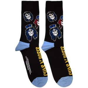 Guns N Roses - Skulls Band Uni Bl Socks (Eu 36-40) i gruppen MERCHANDISE / Strumpor / Hårdrock hos Bengans Skivbutik AB (5641778)