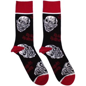 Iron Maiden - Eddie Skulls Uni Bl Socks (Eu 36-40) i gruppen MERCHANDISE / / hos Bengans Skivbutik AB (5641782)