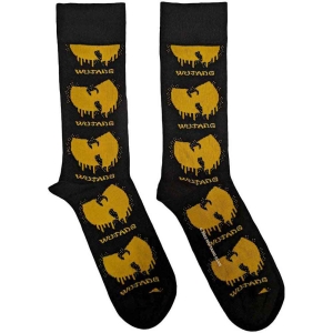 Wu Tang Clan - Dripping Logo Uni Bl Socks (Eu 36-40) i gruppen MERCHANDISE /  /  hos Bengans Skivbutik AB (5641830)