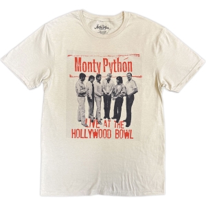 Monty Python - Hollywood Bowl Uni Sand T-Shirt i gruppen MERCHANDISE / T-shirt / Film-Musikal hos Bengans Skivbutik AB (5641856r)