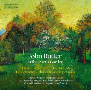John Rutter - In The Poet's Garden (Signed Copies i gruppen VI TIPSAR / Fredagsreleaser / 2025-11-07 hos Bengans Skivbutik AB (5641894)