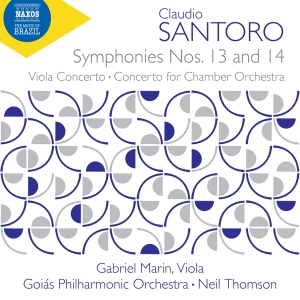Claudio Santoro - Symphonies Nos. 13 & 14 i gruppen VI TIPSAR / Fredagsreleaser / 2025-11-14 hos Bengans Skivbutik AB (5642046)