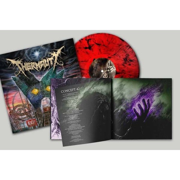 Thermality - Concept 42 (Red/Black Marble Vinyl LP + Booklet) - RSD Black Friday Edition i gruppen VINYL / Hårdrock hos Bengans Skivbutik AB (5642119)
