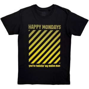 Happy Mondays - You're Twistin' My Melon Man Uni Bl T-Shirt i gruppen MERCHANDISE / T-shirt / Pop-Rock hos Bengans Skivbutik AB (5642463r)