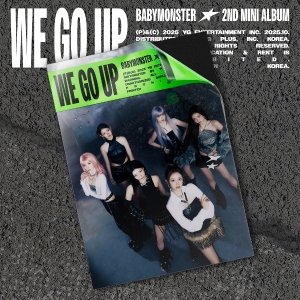 Babymonster - We Go Up (We Ver.) + Photocard i gruppen VI TIPSAR / Fredagsreleaser / 2025-10-10 hos Bengans Skivbutik AB (5642489)