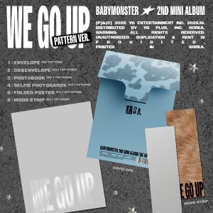 Babymonster - We Go Up (Pattern - Pharita) + Photocard i gruppen VI TIPSAR / Fredagsreleaser / 2025-10-10 hos Bengans Skivbutik AB (5642495)