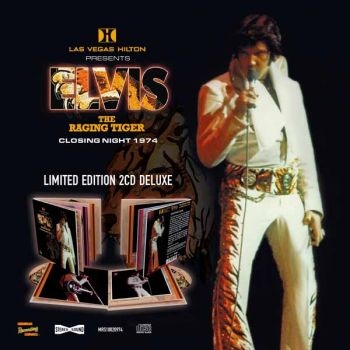 Presley Elvis - Las Vegas - The Raging Tiger Closin i gruppen CD / Toppsäljare hos Bengans Skivbutik AB (5642611)