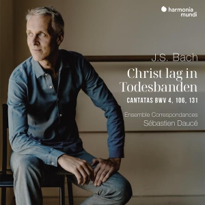 Ensemble Correspondances & Sebastien Dauce - J.S. Bach: Christ Lag In Todesbanden - Cantatas Bwv 4, 106, 131 i gruppen VI TIPSAR / Fredagsreleaser / 2025-11-28 hos Bengans Skivbutik AB (5642729)