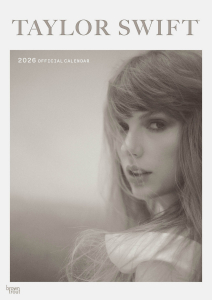 Taylor Swift  - 2026 A3 Calendar i gruppen MERCHANDISE /  /  hos Bengans Skivbutik AB (5642857)