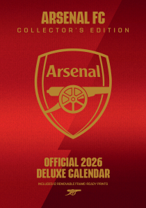 Arsenal Fc  - 2026 A3 Deluxe Calendar i gruppen MERCHANDISE /  /  hos Bengans Skivbutik AB (5642858)