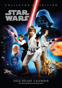 Star Wars Classic - 2026 A3 Deluxe Calendar i gruppen MERCHANDISE /  /  hos Bengans Skivbutik AB (5642867)