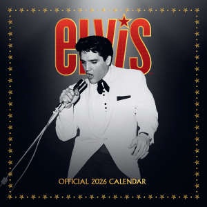 Elvis  - 2026 Square Calendar i gruppen MERCHANDISE /  /  hos Bengans Skivbutik AB (5642871)