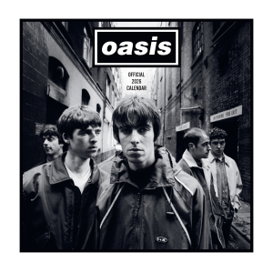 Oasis  - 2026 Square Calendar i gruppen VI TIPSAR / Fredagsreleaser / 2025-09-26 hos Bengans Skivbutik AB (5642872)