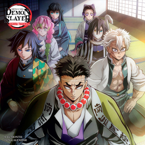 Demon Slayer  - 2026 Square Calendar i gruppen MERCHANDISE /  /  hos Bengans Skivbutik AB (5642875)
