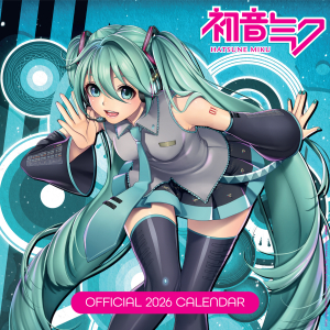 Hatsune Miku  - 2026 Square Calendar i gruppen MERCHANDISE /  /  hos Bengans Skivbutik AB (5642881)