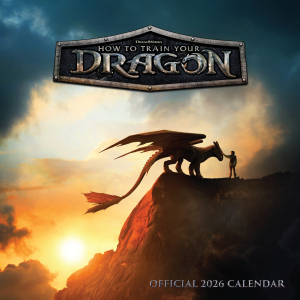 How To Train Your Dragon (Movie) - 2026 Square Calendar i gruppen MERCHANDISE /  /  hos Bengans Skivbutik AB (5642882)